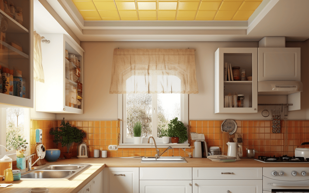 Ремонт потолков в кухне: стойкость к жиру, влаге и запахам